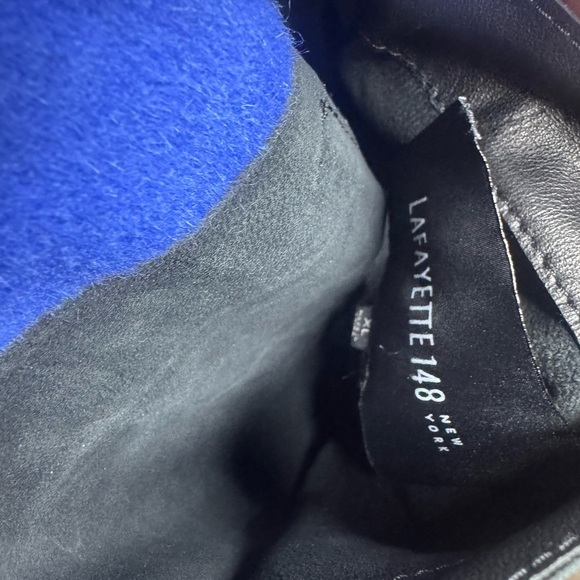 New without tags - Lafayette 148 New York Reversible Wool & Angora Jacket - Picture 11 of 17